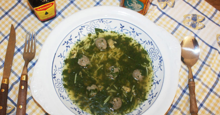 Late modern Parsley soup
