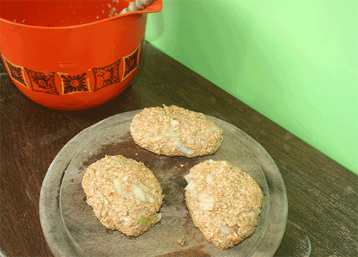 Oatmeal burgers