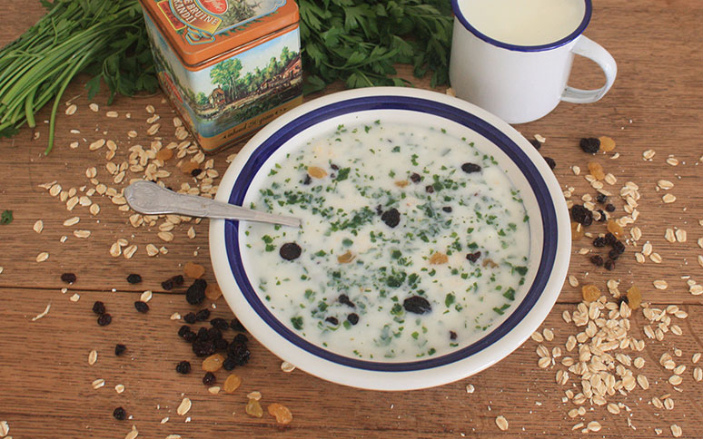 Vegetarian Chervil Soup From 1897